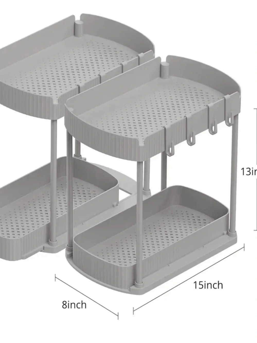 Under the sink bathroom or kitchen shelf (one shelf)